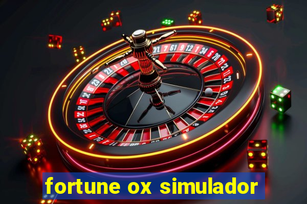 fortune ox simulador